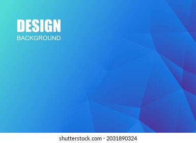 Abstract. Blue and green polygonal mosaic background. Vector, illustration.