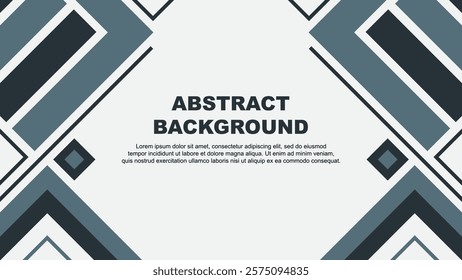 Abstract Blue Grey Background Design Template. Abstract Banner Wallpaper Vector Illustration. Blue Grey Flag