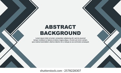 Abstract Blue Grey Background Design Template. Abstract Banner Wallpaper Vector Illustration. Blue Grey Banner