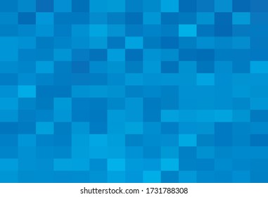 Abstract Blue Grid Mosaic Background, Modern abstract illustration with triangles. Creative Design Polygonal Template mosaic with squares.