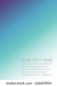 Abstract blue grid mosaic background