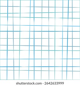 Abstract Blue Grid Pattern Lines, Texture, Geometric, White Background, Shades, Crosshatch, 
