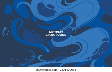 abstract blue grunge background design