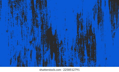 Abstract Blue Grunge Texture Design In Dark Background