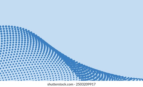 Abstractas fondo de semitono azul para el telón de fondo o la presentación