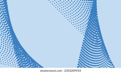 Abstractas fondo de semitono azul para el telón de fondo o la presentación