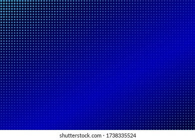 
Abstract blue halftone background, monochrome vector dots. Design element