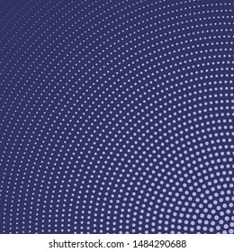 abstract blue halftone background, vector illustration
