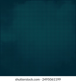 Abstract Blue halftone design Blue background vector