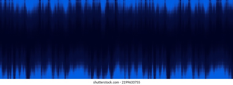 Abstract blue halftone dot texture, vector background