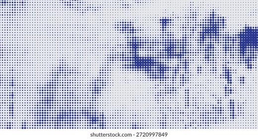 Fondo Abstractas del mapa del mundo de punto azul con estilo digital moderno, ideal para negocios globales, tecnología y temas de visualización de datos.