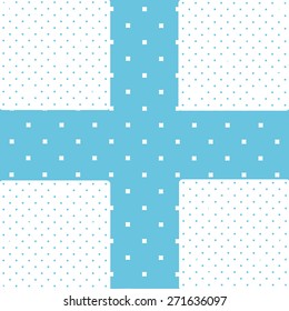 Abstract blue halftone. Illustration. Outbox


