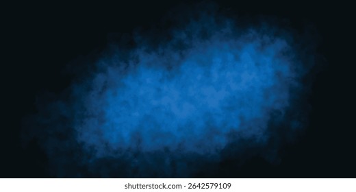 Abstract Blue Haze Background for Posters, Covers, and Websites

