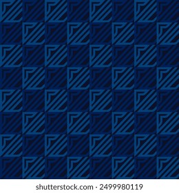 Abstract blue herringbone, seamless pattern, minimalist, Use clear and concise language