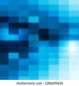 abstract blue hexagon background. eps 10