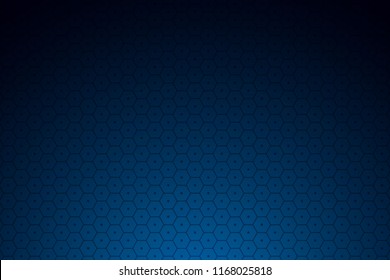Abstract blue hexagon background , Technology polygonal concept