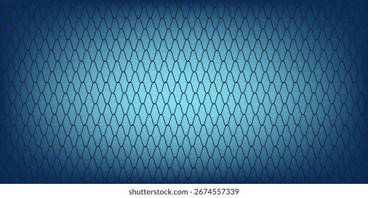 Abstract blue hexagon background with white design template for various websites, artwork, graphics, postcards, banners, advertisements and more. 