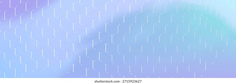 Abstract blue hexagon banner background. Eps10 vector