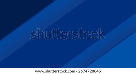 Abstract blue hexagon shapes blue gradient.