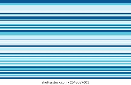 Abstract blue horizontal stripes background.  Perfect for website banners, presentations, or any design needing a clean, modern feel.  Evokes calmness, technology, or data flow.