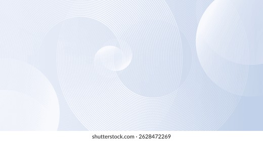 Abstract blue illustrations modern background with circle elements. Digital technology good simple art
