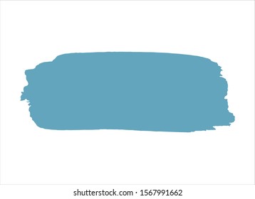 abstract blue ink paint stroke background vector illustration texture design