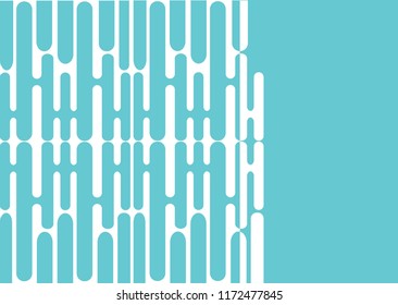 Abstract blue irregular geometric background.Abstract blue Rounded Lines Vector Background