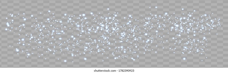 Abstract blue laser beam. Transparent isolated on  background. Vector illustration the lighting effect floodlight directional.