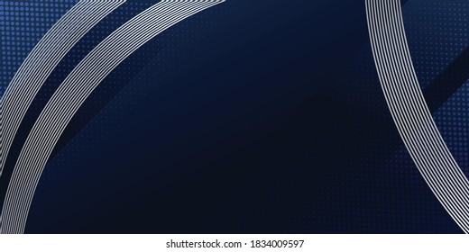 Abstract blue light arrow on black with hexagon mesh design modern luxury futuristic technology background vector illustration.