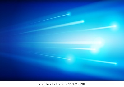 Abstract blue light background