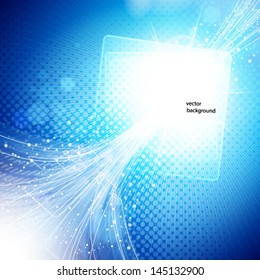 abstract blue and light background.