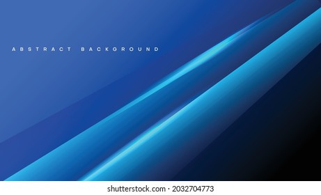 fondo de luz azul abstracto con bandas superpuestas