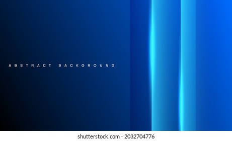 abstract blue light background with overlapping stripes