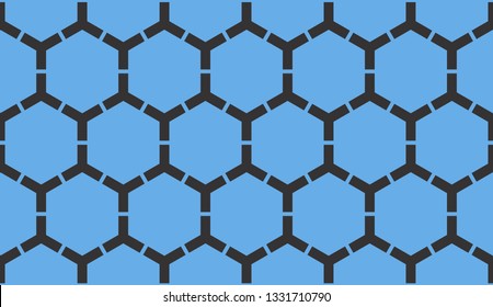 Abstract blue light background.Vector seamless pattern