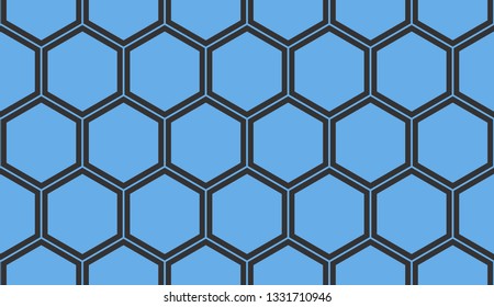 Abstract blue light background.Vector seamless pattern