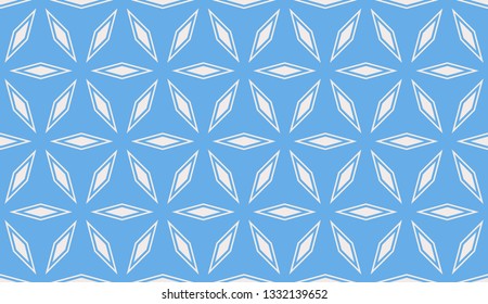 Abstract blue light background.Vector seamless pattern