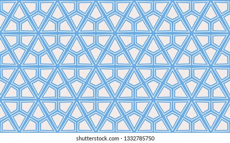 Abstract blue light background.Vector seamless pattern