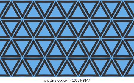 Abstract blue light background.Vector seamless pattern