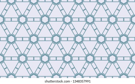 Abstract blue light background.Vector seamless pattern