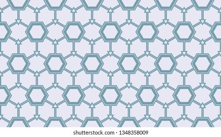 Abstract blue light background.Vector seamless pattern