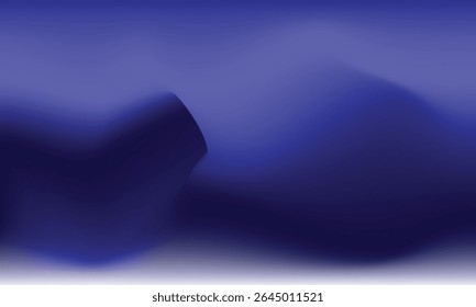  Feixes de luz azul abstratos iluminam um fundo escuro, criando uma ilustração dinâmica da arte espacial