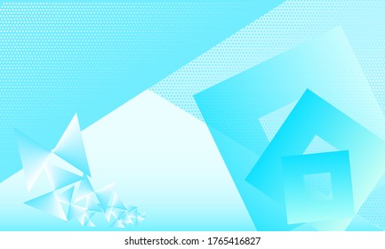 ABSTRACT BLUE LIGHT  CIAN VECTOR BACKGROUND