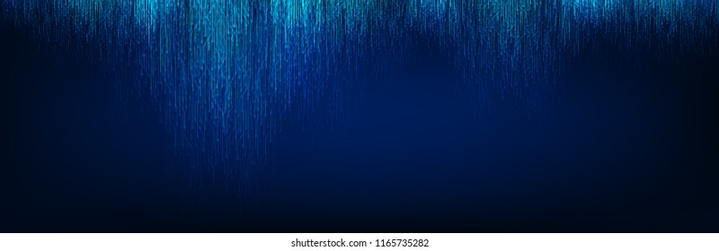 Abstract Blue Light Circuit Microchip Technology on Future Background,Hi-tech Digital Sound wave and Studio Concept design,Free Space For text in put,Vector illustration.