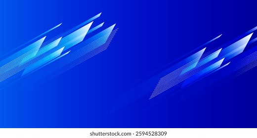 Abstract blue light movement background.EPS10