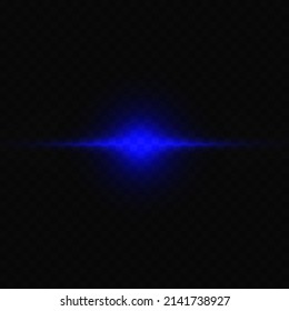 
fondo abstracto de observación de luz azul sobre fondo transparente