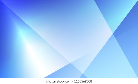 Abstract blue light and shade creative background. Vector illustration.