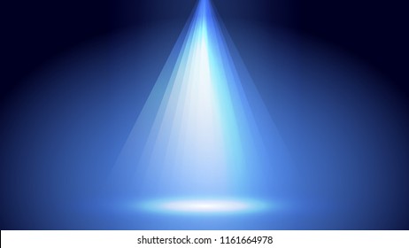 Abstract Blue Light Shade Creative Background Stock Vector (Royalty ...