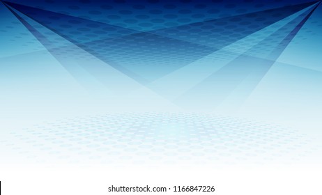 Abstract blue light and shade creative background. Vector illustration.
