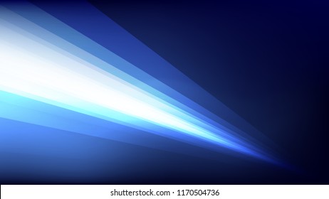 Abstract blue light and shade creative background. Vector illustration.