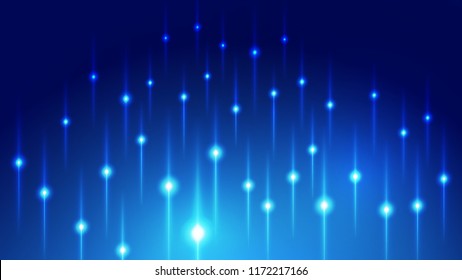Abstract blue light and shade creative technology background. Vector illustration.